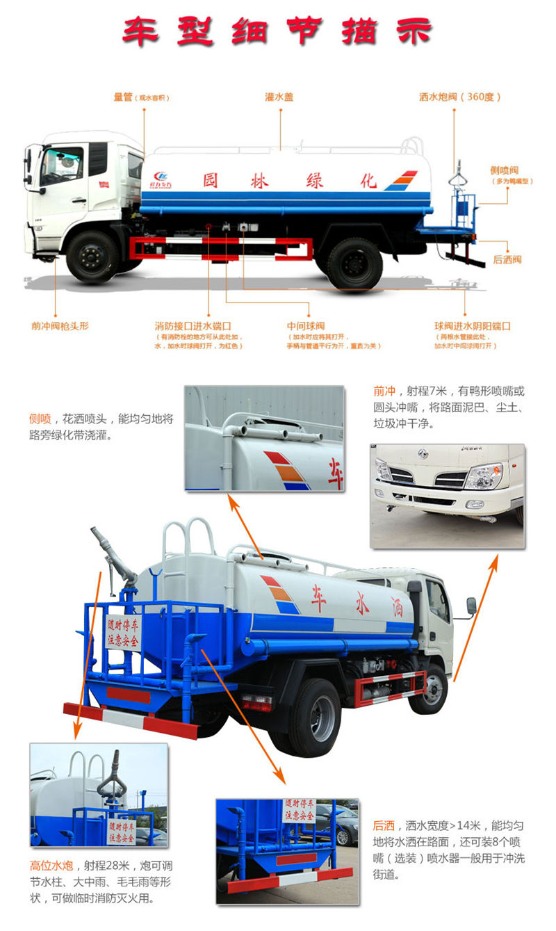 12噸東風(fēng)D9灑水車【熱銷..(圖2)